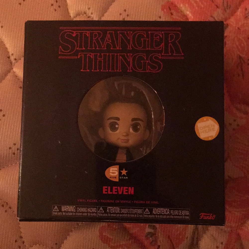 Eleven Doll w/ wig and Eggos